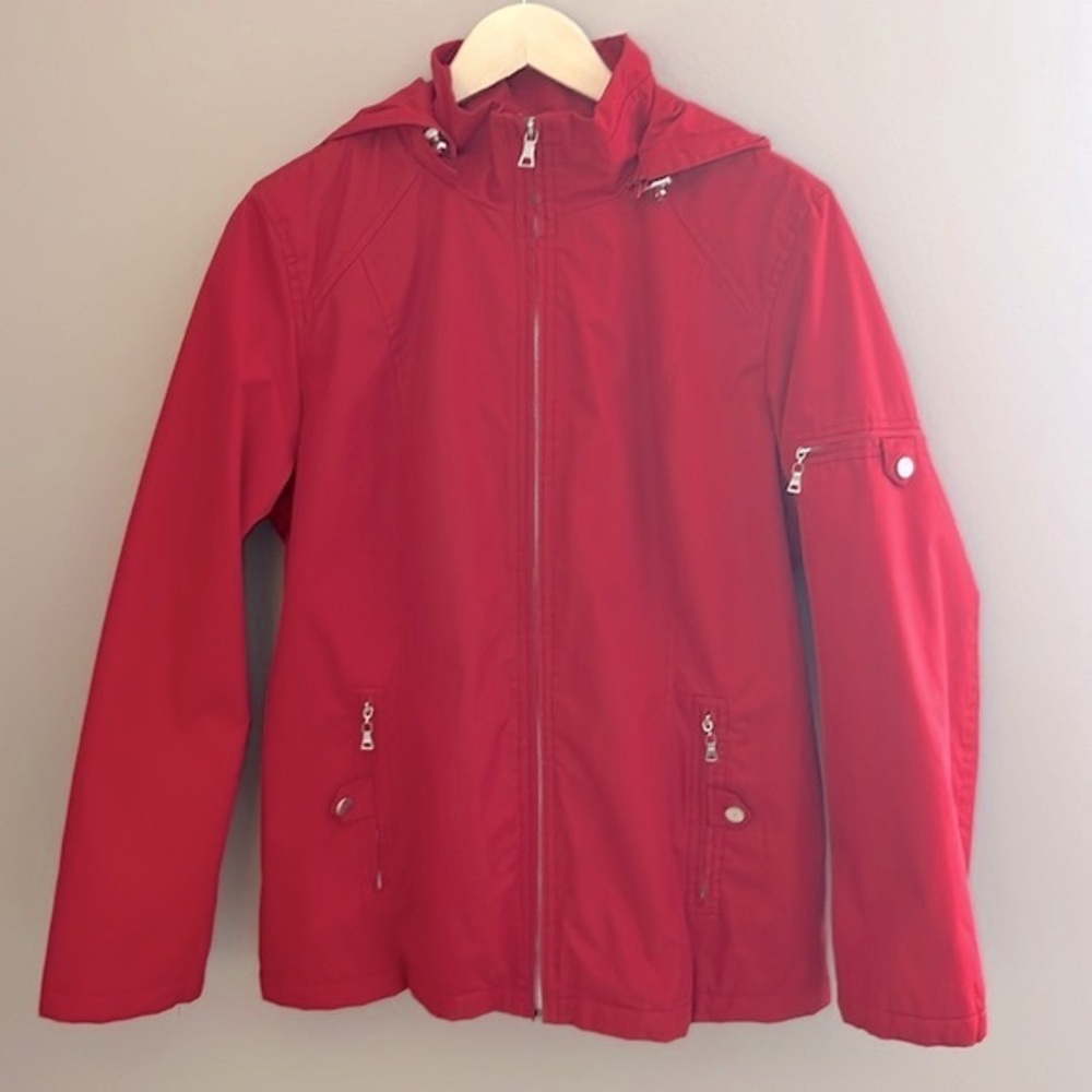 London Fog Red Jacket Size M